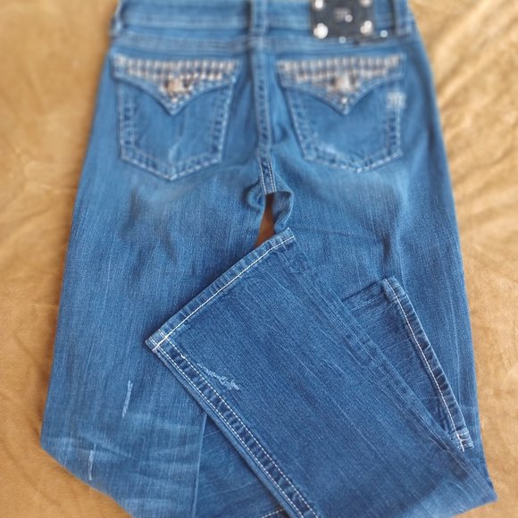 Miss Me Jes168L/Boot Jeans Size 28 - Picture 11 of 16